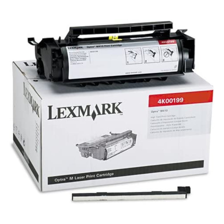 LEXMARK 4K00199 Black Original Toner Cartridge - Cartouches Certifiées