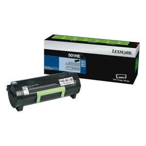 LEXMARK 50F1H0E (501H) Black Original Toner Cartridge - Cartouches Certifiées