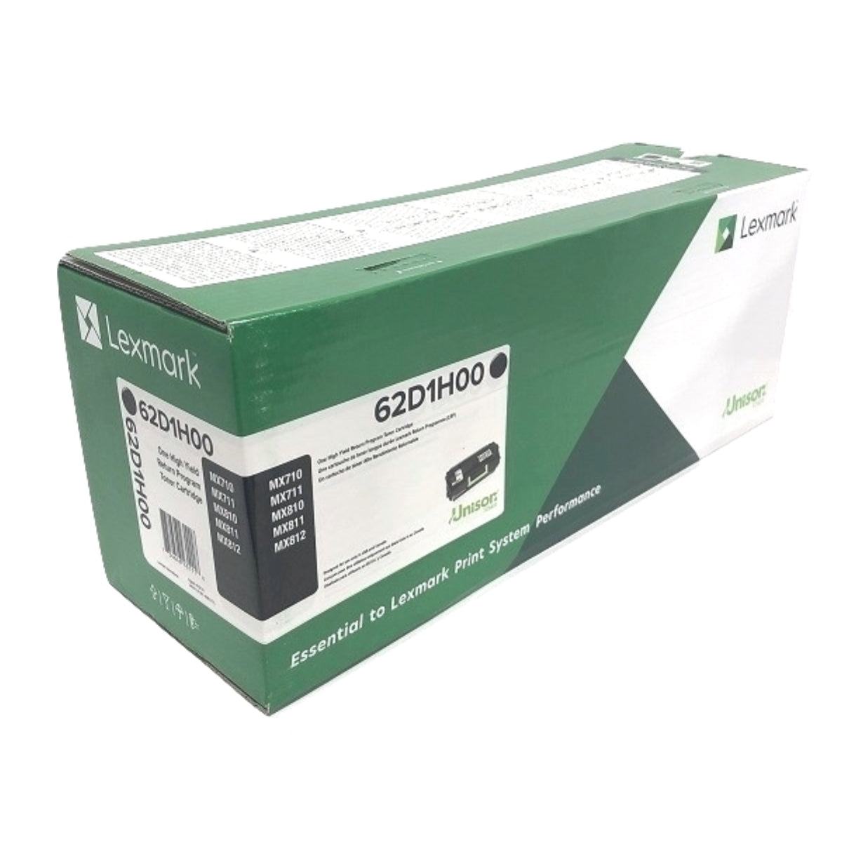 LEXMARK 62D1H00 Black Original Toner Cartridge - Cartouches Certifiées