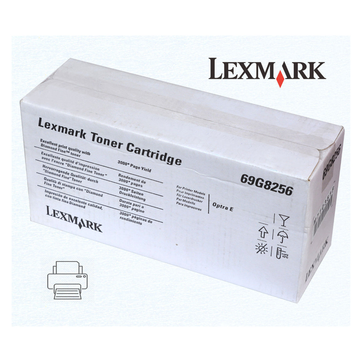 LEXMARK 69G8256 Black Original Toner Cartridge - Cartouches Certifiées