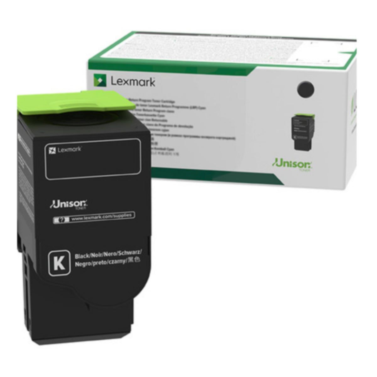 LEXMARK 70C1HK0 (701HK) Black Original Toner Cartridge - Cartouches Certifiées