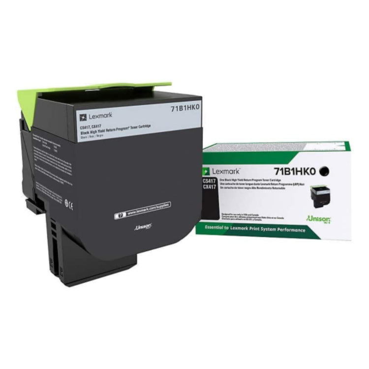 LEXMARK 71B1HK0 Black Original Toner Cartridge - Cartouches Certifiées