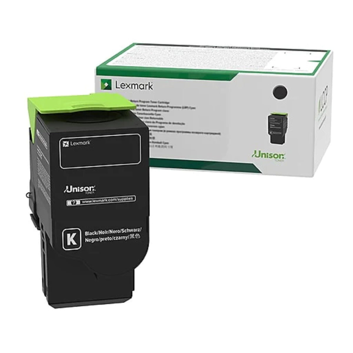 LEXMARK 78C1UK0 Black Original Toner Cartridge - Cartouches Certifiées