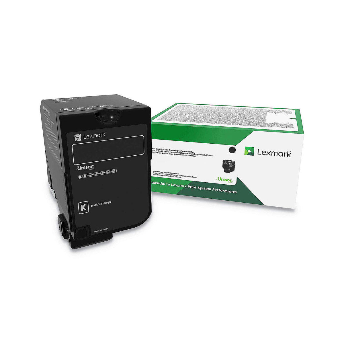 LEXMARK 84C1HK0 Black Original Toner Cartridge - Cartouches Certifiées