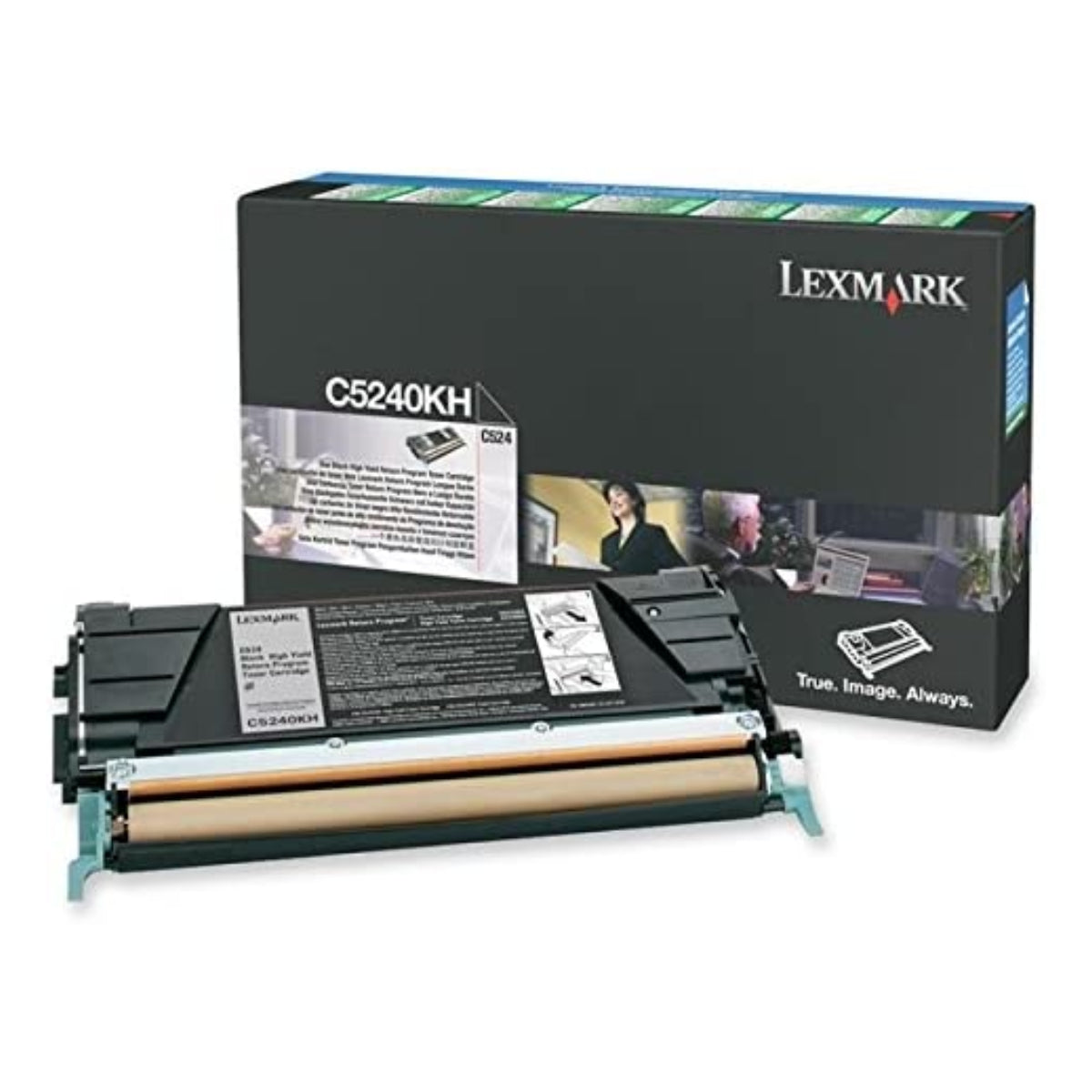 LEXMARK C5240KH Black Original Toner Cartridge - Cartouches Certifiées
