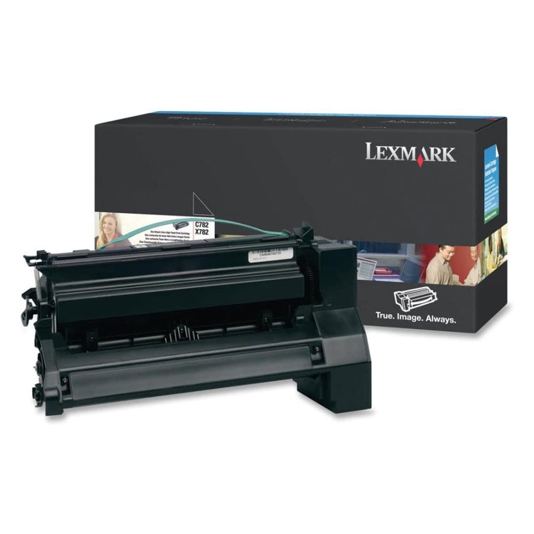 LEXMARK C782U1KG Black Original Toner Cartridge - Cartouches Certifiées