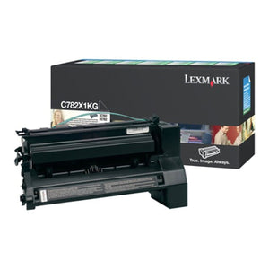LEXMARK C782X1KG Black Original Toner Cartridge - Cartouches Certifiées