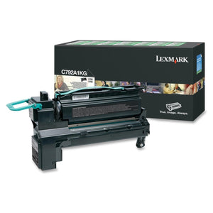 LEXMARK C792A1KG Black Original Toner Cartridge - Cartouches Certifiées