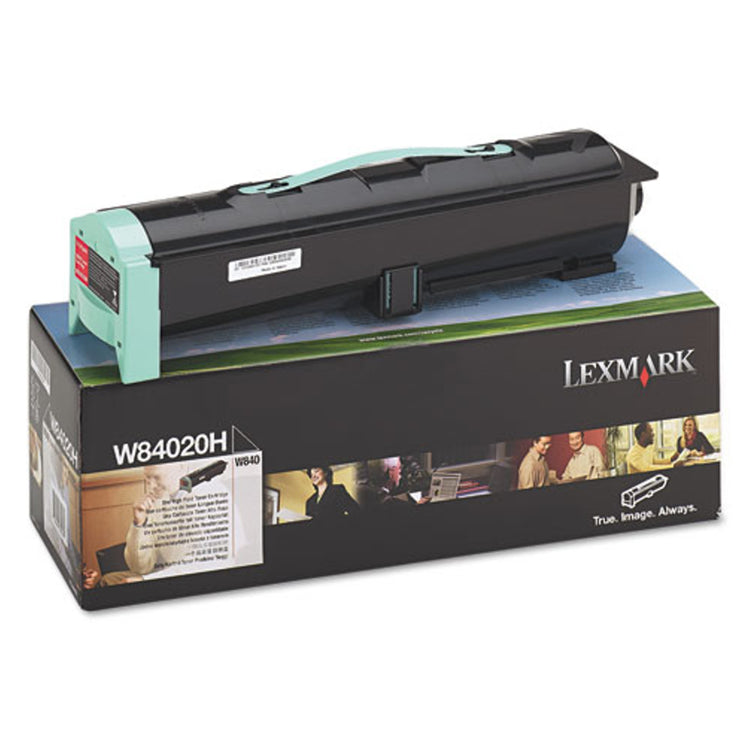 LEXMARK W84020H Black Original Toner Cartridge - Cartouches Certifiées