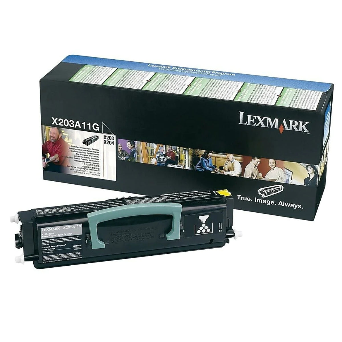 LEXMARK X203A11G Black Original Toner Cartridge - Cartouches Certifiées