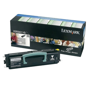 LEXMARK X203A11G Black Original Toner Cartridge - Cartouches Certifiées