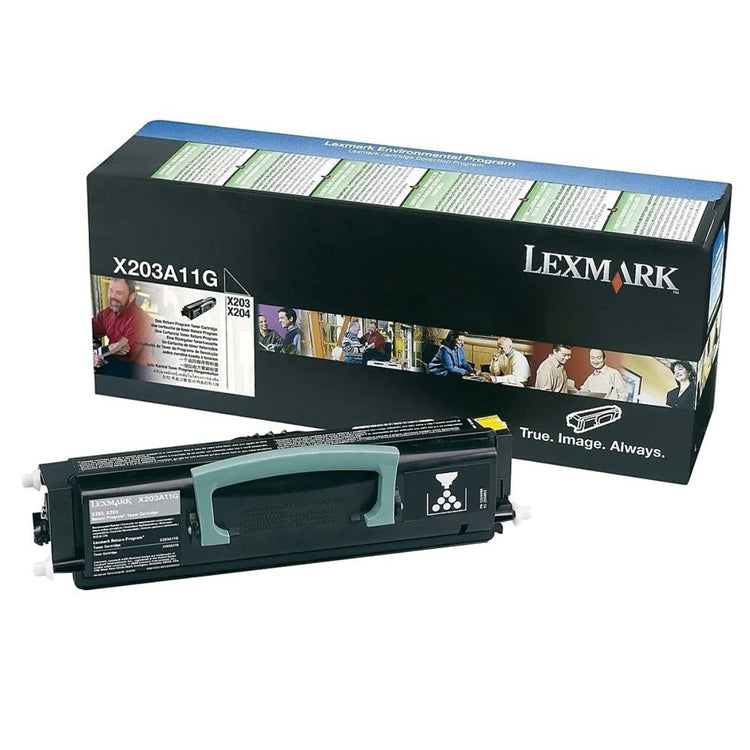 LEXMARK X203A11G Black Original Toner Cartridge - Cartouches Certifiées