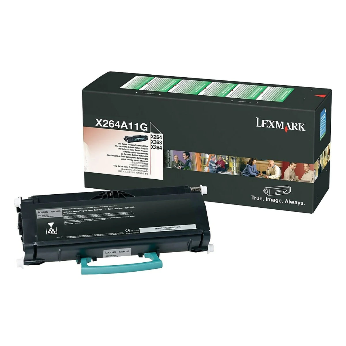 LEXMARK X264A11G Black Original Toner Cartridge - Cartouches Certifiées