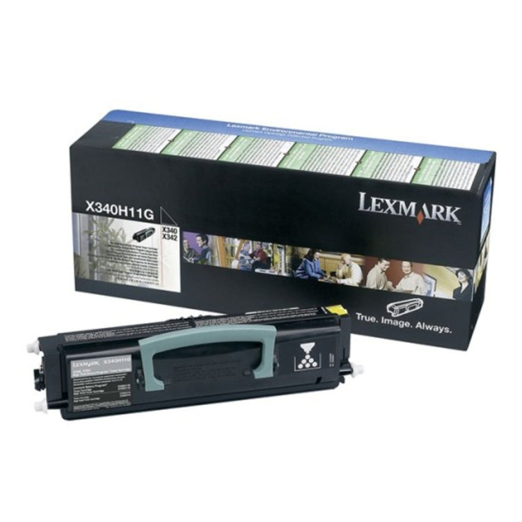 LEXMARK X340H11G Black Original Toner Cartridge - Cartouches Certifiées