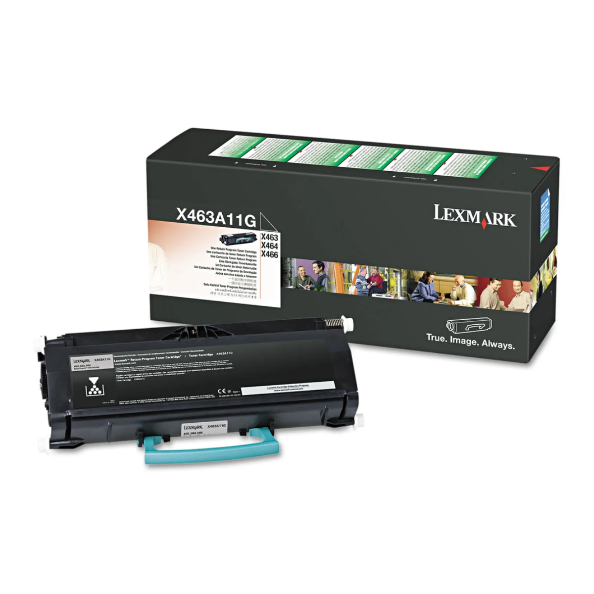 LEXMARK X463A11G Black Original Toner Cartridge - Cartouches Certifiées