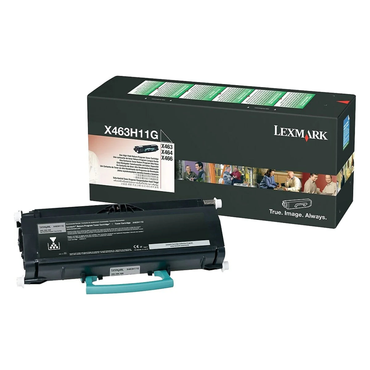 LEXMARK X463H11G Black Original Toner Cartridge - Cartouches Certifiées