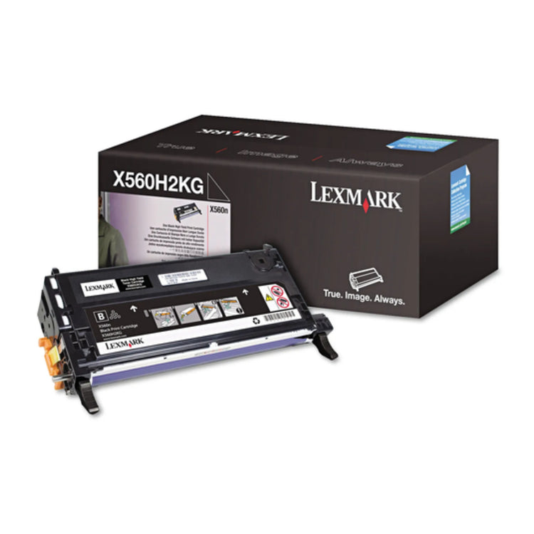 LEXMARK X560H2KG Black Original Toner Cartridge - Cartouches Certifiées