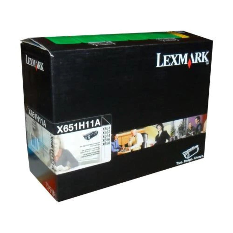 LEXMARK X651H11A Black Original Toner Cartridge - Cartouches Certifiées
