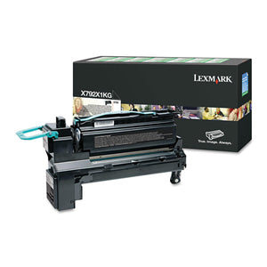 LEXMARK X792X1KG Black Original Toner Cartridge - Cartouches Certifiées