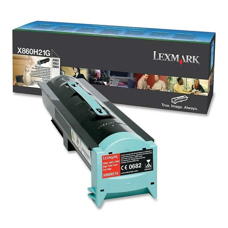 LEXMARK X860H21G Black Original Toner Cartridge - Cartouches Certifiées