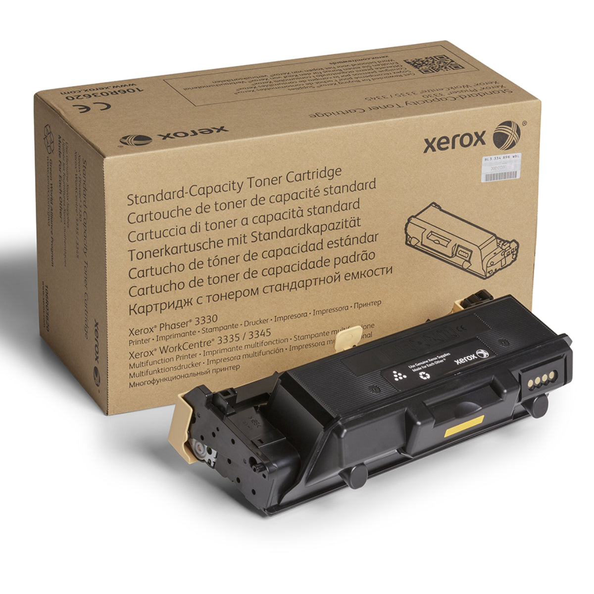XEROX 106R03620 Black Original Toner Cartridge - Cartouches Certifiées