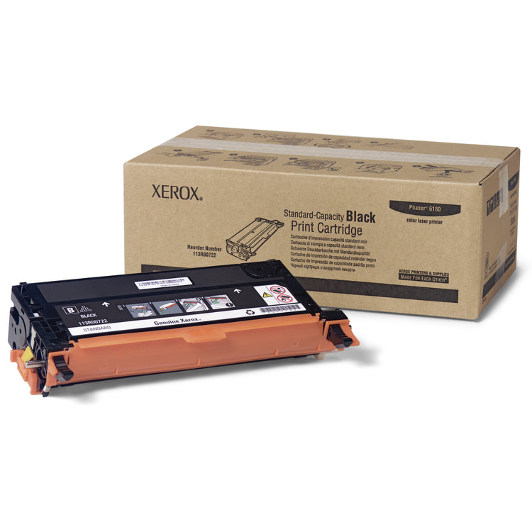 XEROX 113R00722 Black Original Toner Cartridge - Cartouches Certifiées