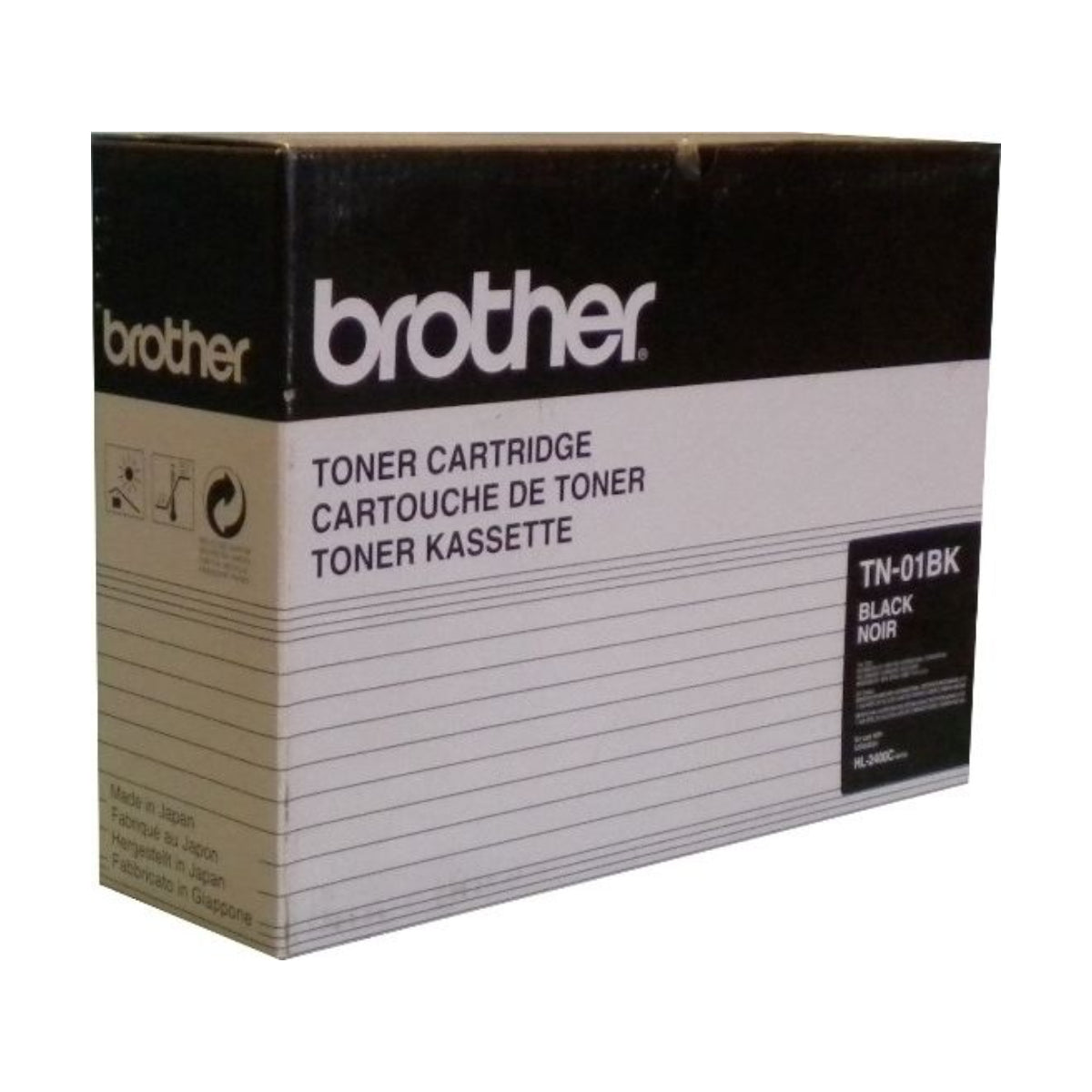 BROTHER TN-01BK Black Original Toner Cartridge - Cartouches Certifiées