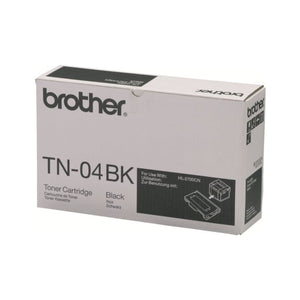 BROTHER TN-04BK Black Original Toner Cartridge - Cartouches Certifiées