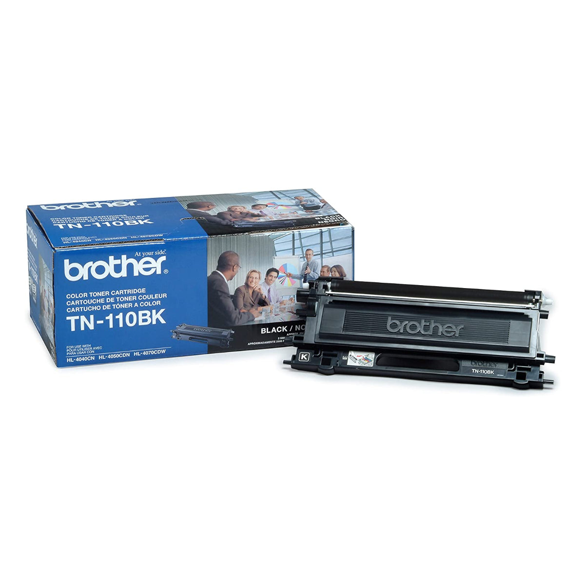 BROTHER TN-110BK Black Original Toner Cartridge - Cartouches Certifiées