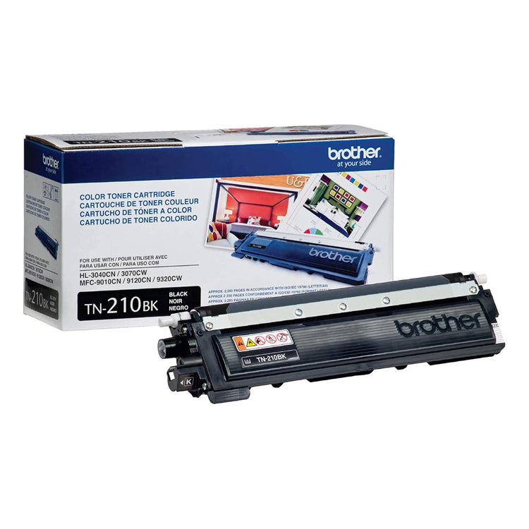 BROTHER TN-210BK Black Original Toner Cartridge - Cartouches Certifiées