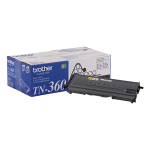 BROTHER TN-360 Black Original Toner Cartridge - Cartouches Certifiées