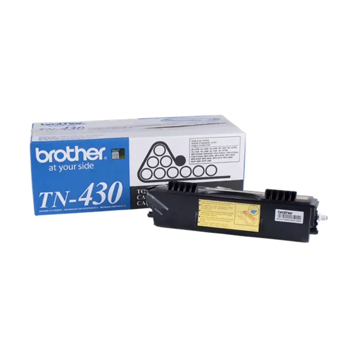 BROTHER TN-430 Black Original Toner Cartridge - Cartouches Certifiées