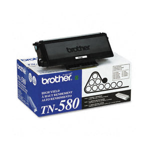 BROTHER TN-580 Black Original Toner Cartridge - Cartouches Certifiées
