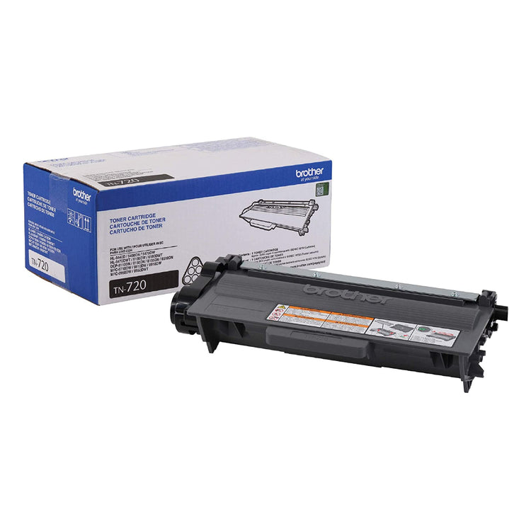 BROTHER TN-720 Black Original Toner Cartridge - Cartouches Certifiées