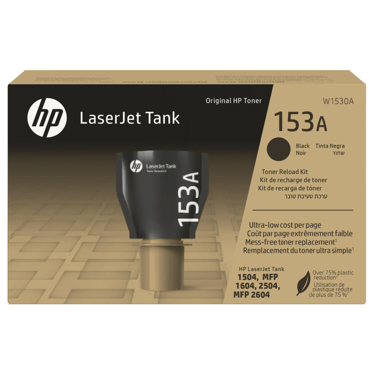 HP W1530A (153A) Black Original Toner Cartridge - Cartouches Certifiées