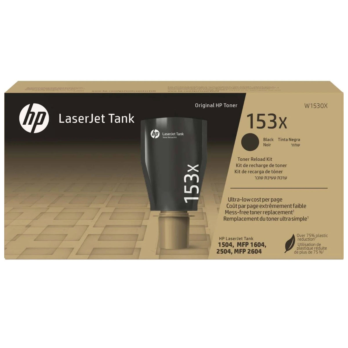 HP W1530X (153X) Black Original Toner Cartridge - Cartouches Certifiées