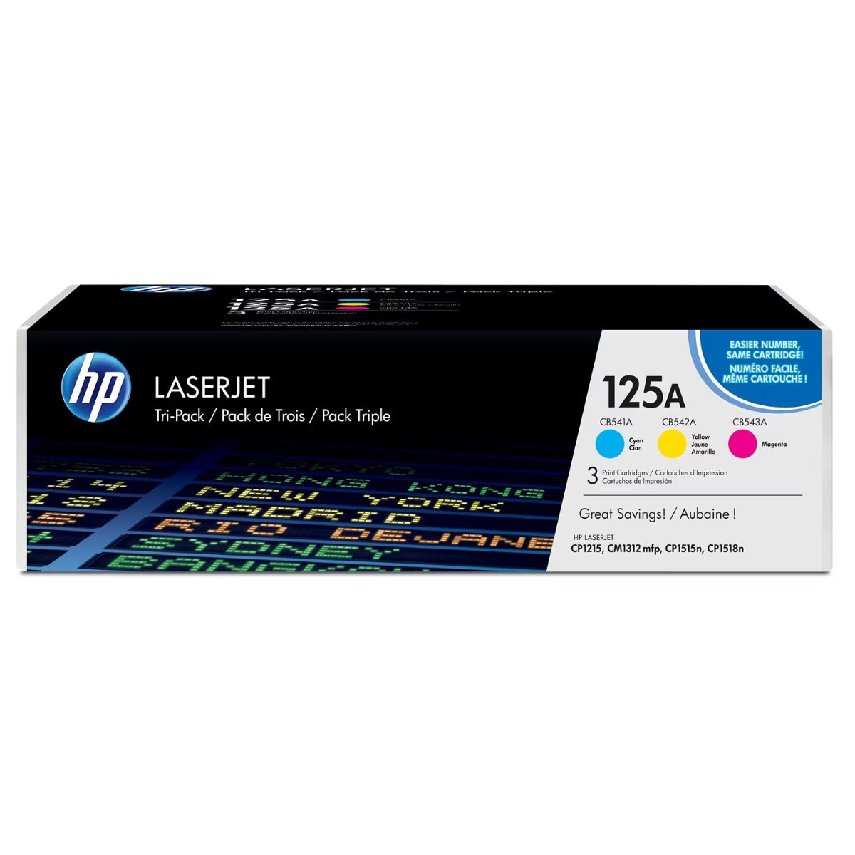 HP CE259A (125A) Color Original Toner Cartridge - Cartouches Certifiées