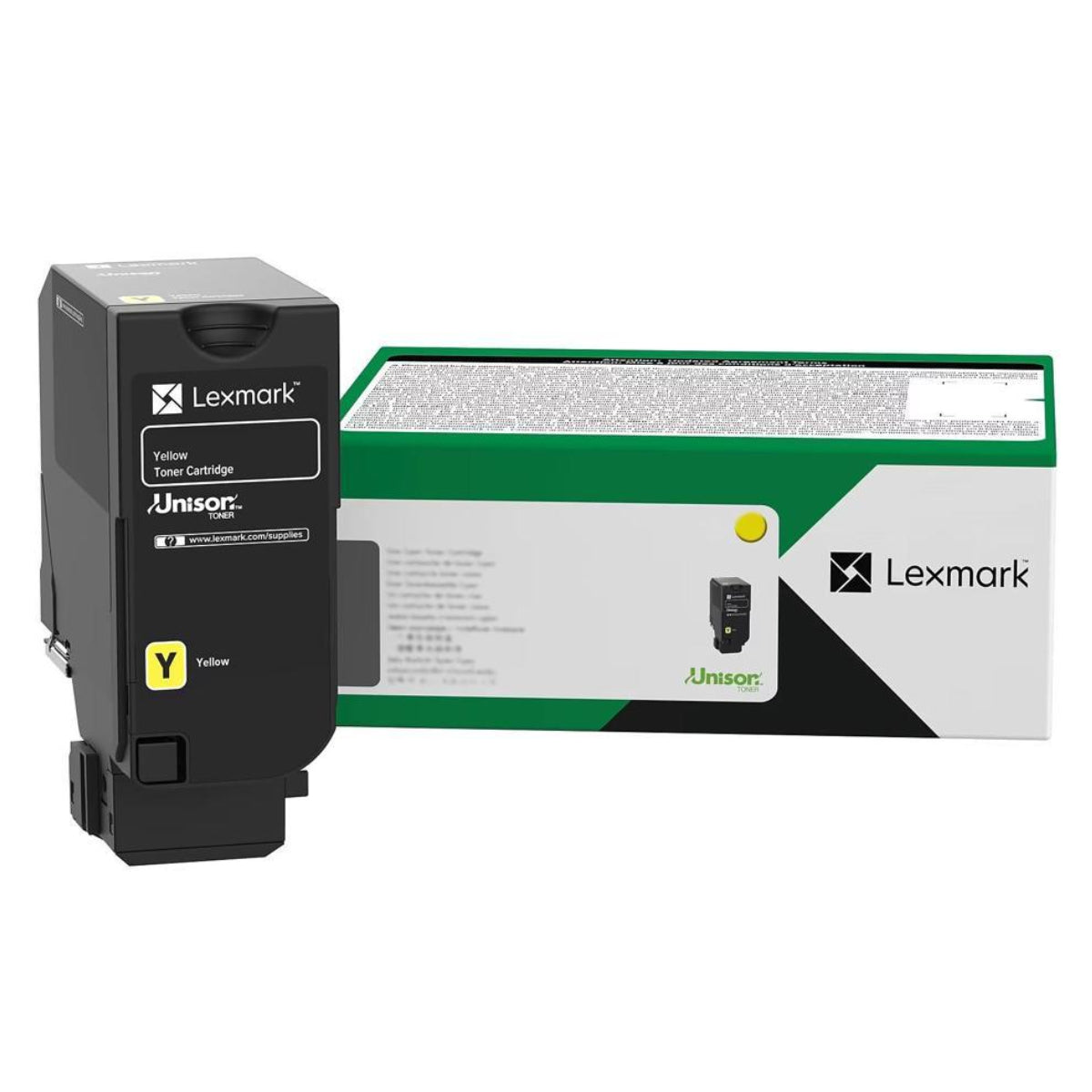 LEXMARK 81C1XY0 (81C0X40) Yellow Original Toner Cartridge - Cartouches Certifiées