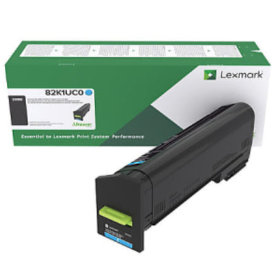 LEXMARK 82K1UC0 Cyan Original Toner Cartridge - Cartouches Certifiées
