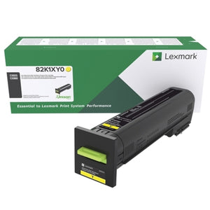 LEXMARK 82K1XY0 (82K0X40) Yellow Original Toner Cartridge - Cartouches Certifiées