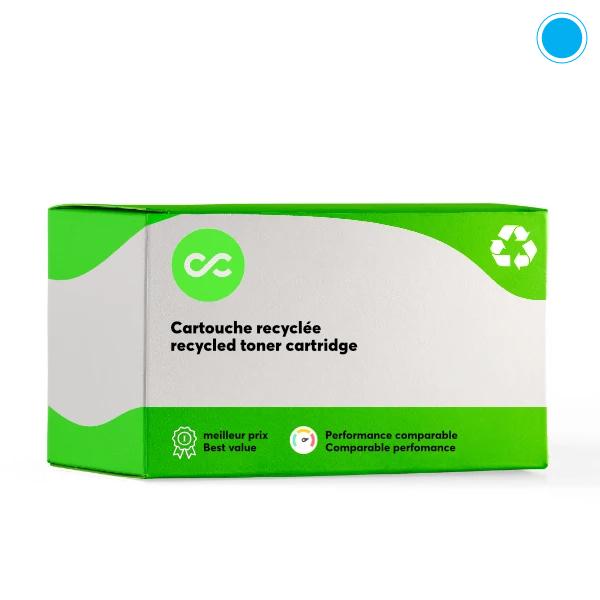Refurbished SAMSUNG CLP-C600A (ST879A) Cyan Toner Cartridge - Cartouches Certifiées