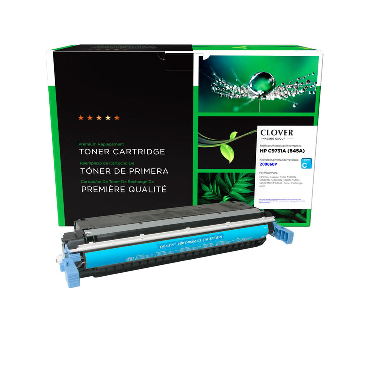 Refurbished HP (645A) Cyan Toner Cartridge - Cartouches Certifiées