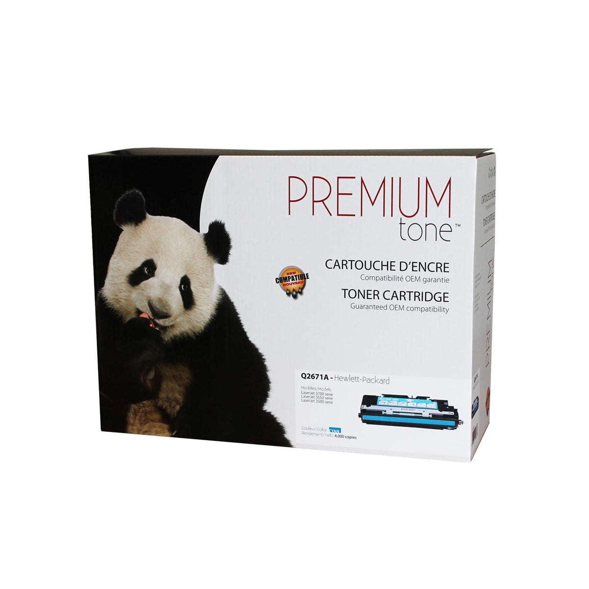 Refurbished HP (309A) Cyan Toner Cartridge - Cartouches Certifiées