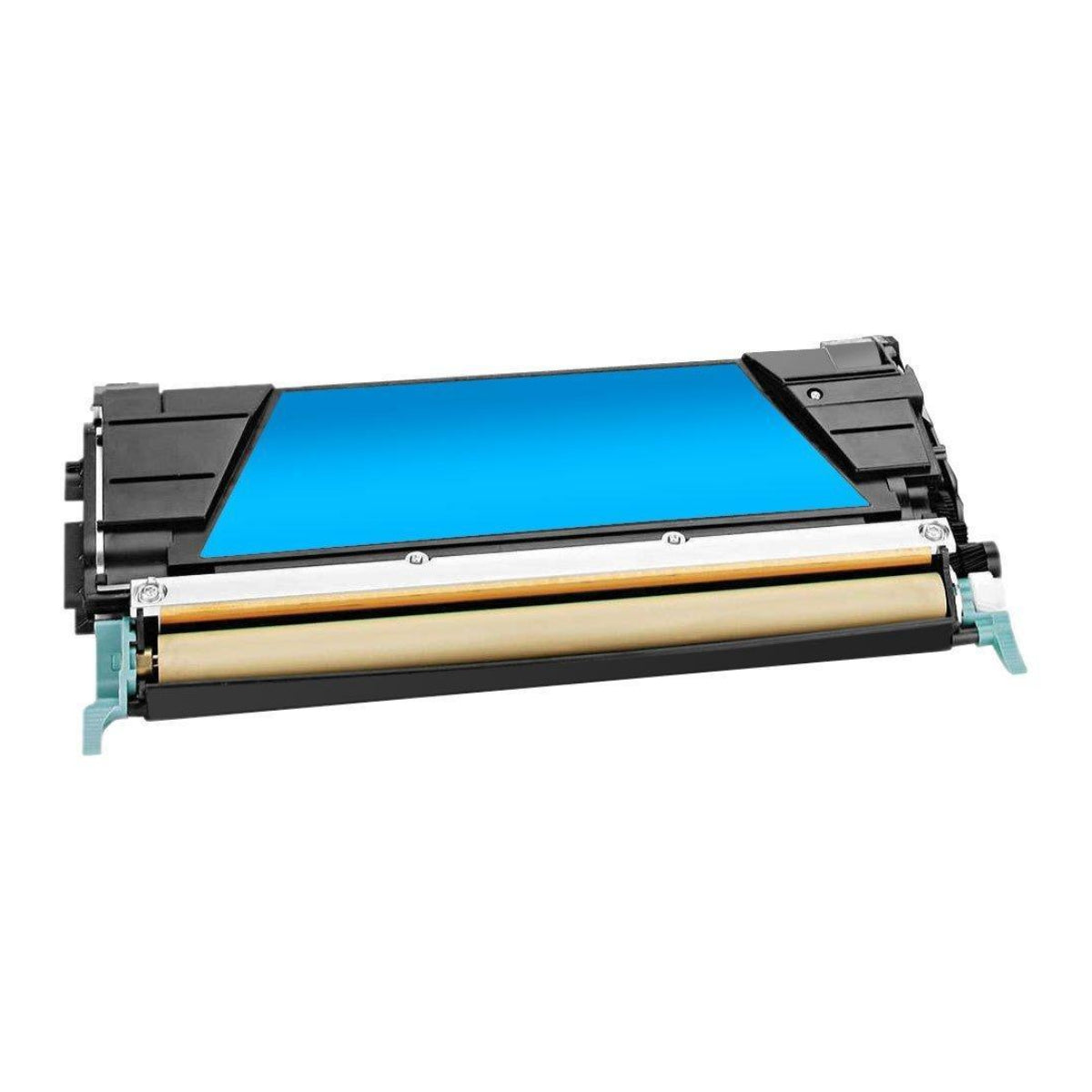 Refurbished LEXMARK C746A1CG (C746A2CG) Cyan Toner Cartridge - Cartouches Certifiées