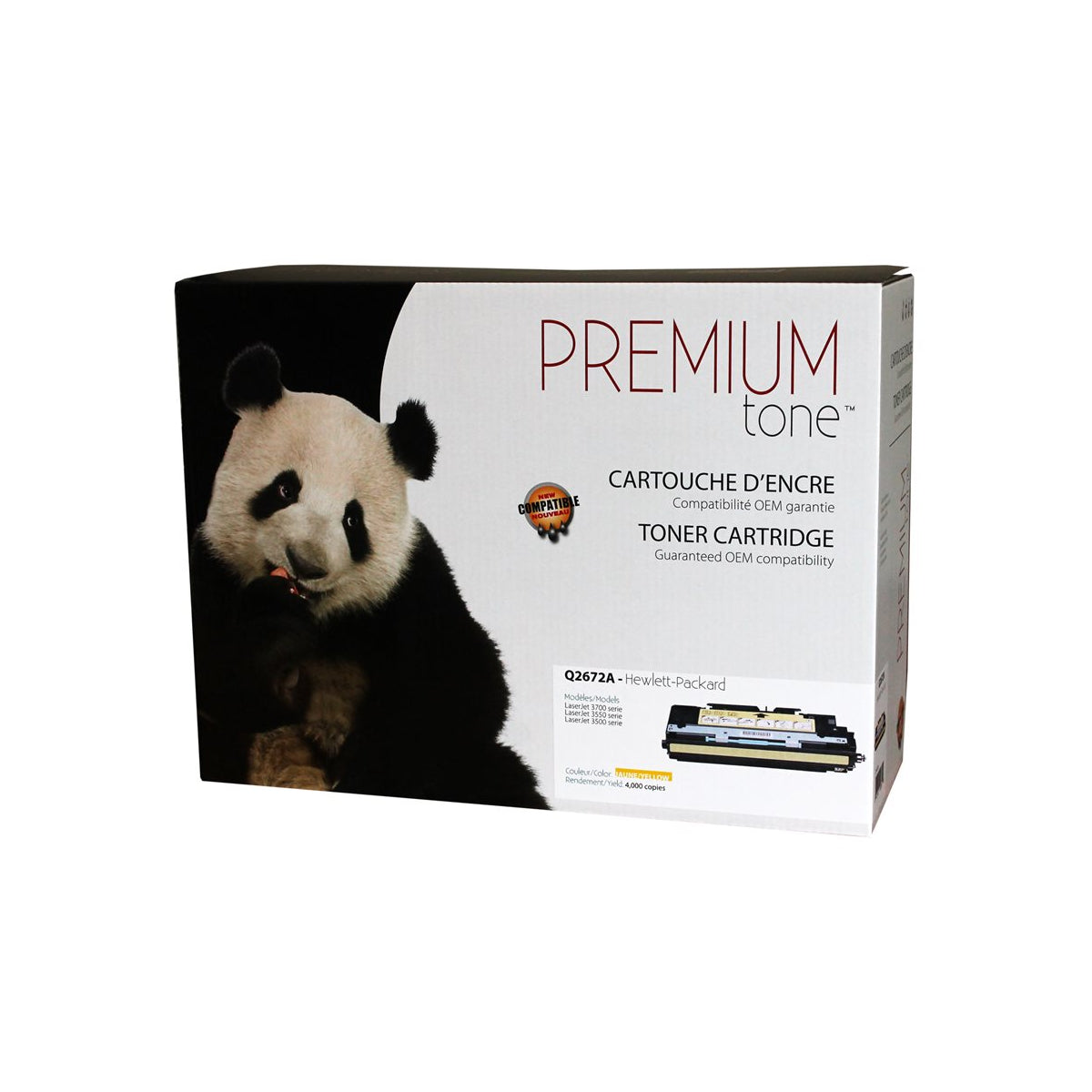Refurbished HP (309A) Yellow Toner Cartridge - Cartouches Certifiées