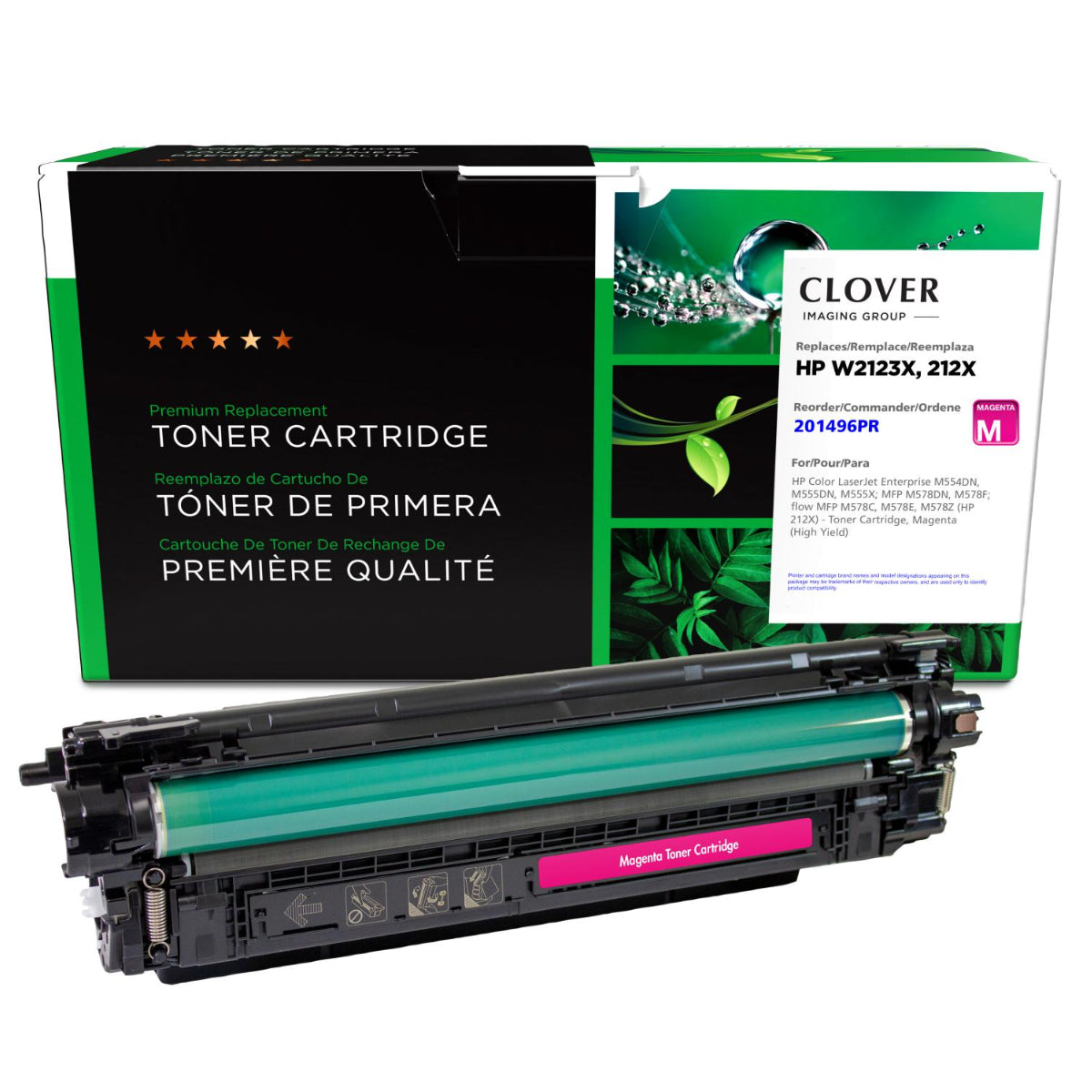Refurbished HP (212X) Magenta Toner Cartridge - Cartouches Certifiées