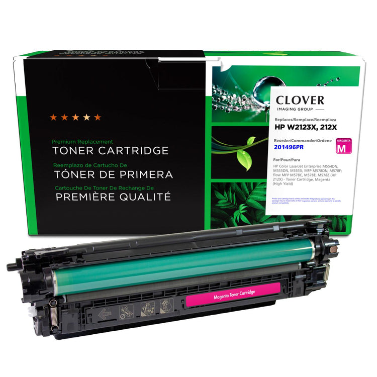 Refurbished HP (212X) Magenta Toner Cartridge - Cartouches Certifiées