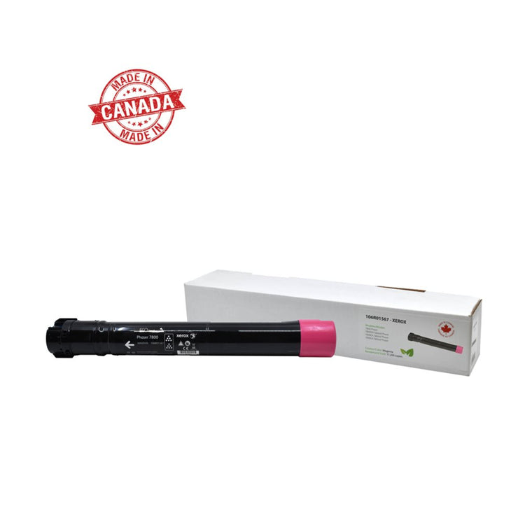 Refurbished XEROX 106R01567 Magenta Toner Cartridge  -  Cartouches Certifiées