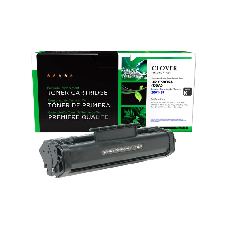 Refurbished HP (06A) Black Toner Cartridge - Cartouches Certifiées
