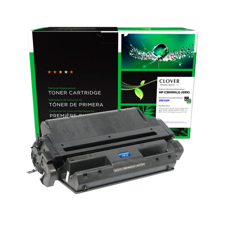 Refurbished HP (09X) Black Toner Cartridge - Cartouches Certifiées